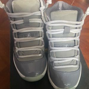 AIR JORDAN 11 RETRO PRESCHOOL COOL GREY